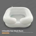 Inflatable Portable Hair Wash Basin Plastic for Patient